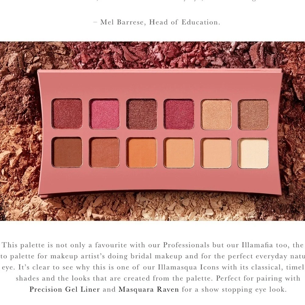 Illamasqua - Unveiled Artistry Eyeshadow Palette